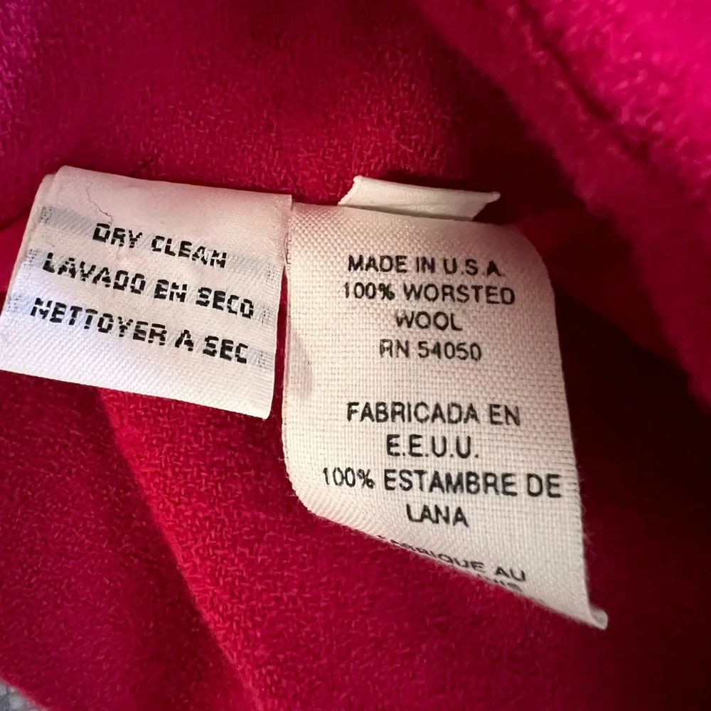 Christian Dior Vintage Skirt Suit in a beautiful Shade of Pink Size 10